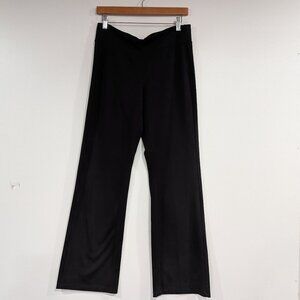 Lauren Ralph Lauren Flared Pull-On Pants Black Size Medium